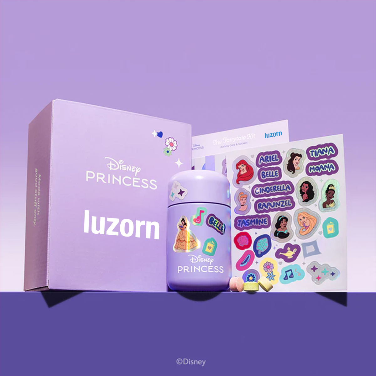 LUZORN® Kids Daily Multivitamin - Disney Princesses™