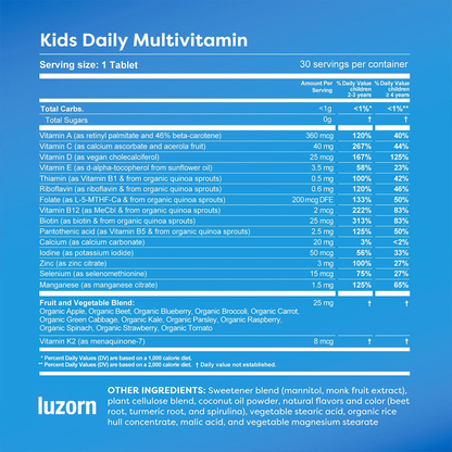Kids Daily Multivitamin - Hot Wheels